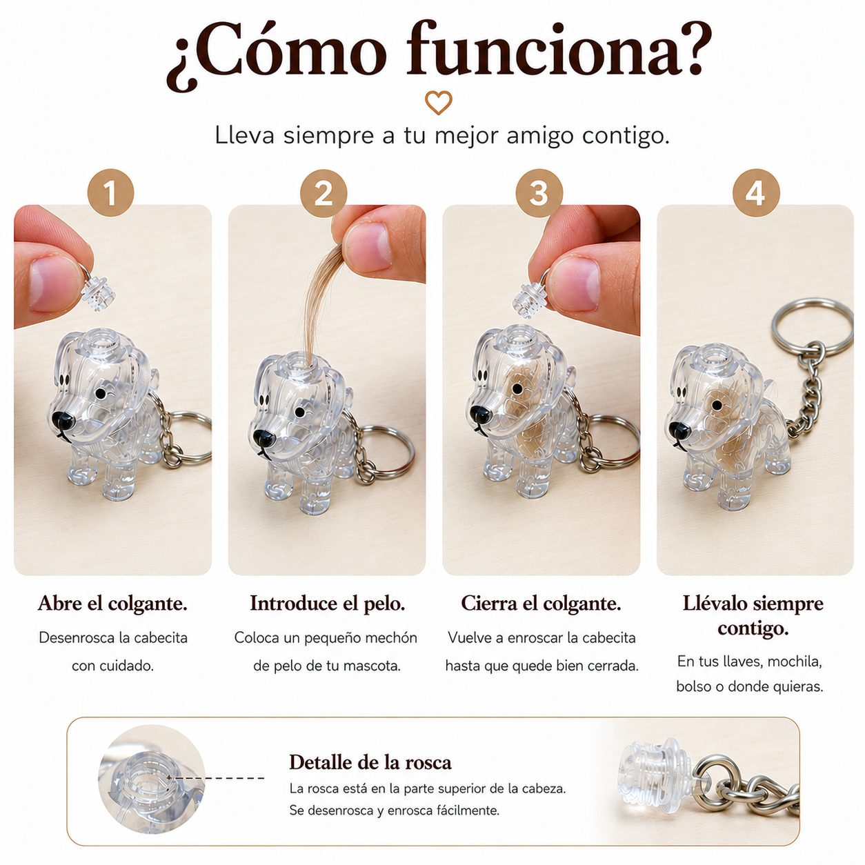 Pawmi™ – Llavero Recuerdo para Amantes de Mascotas