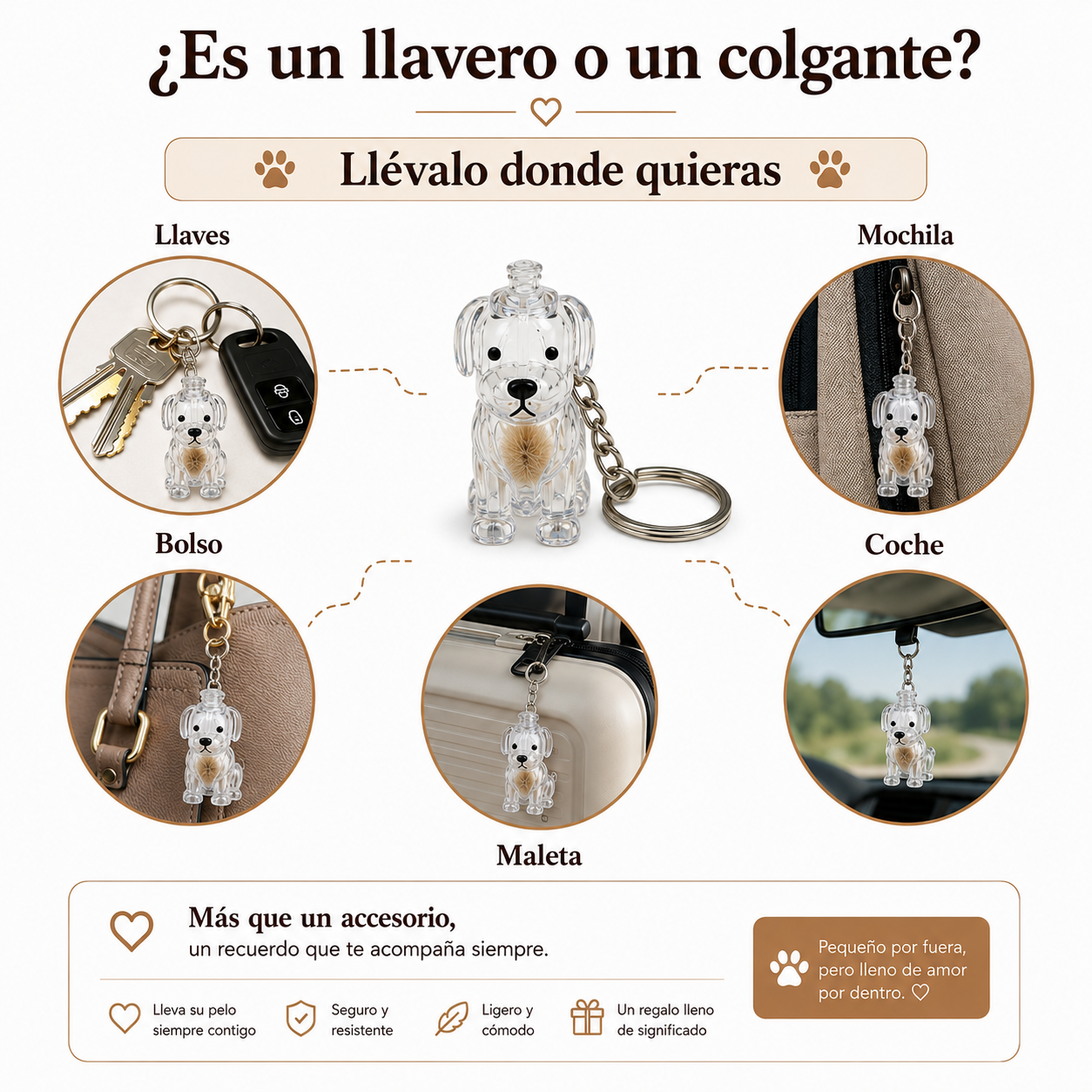 Pawmi™ – Llavero Recuerdo para Amantes de Mascotas
