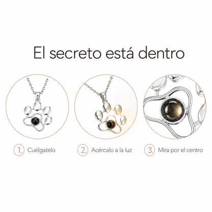 Collar Huella con Tu Foto