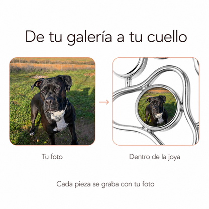 Collar Huella con Tu Foto